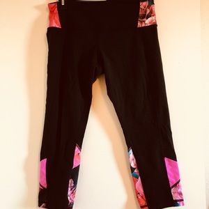 Lululemon floral leggings
